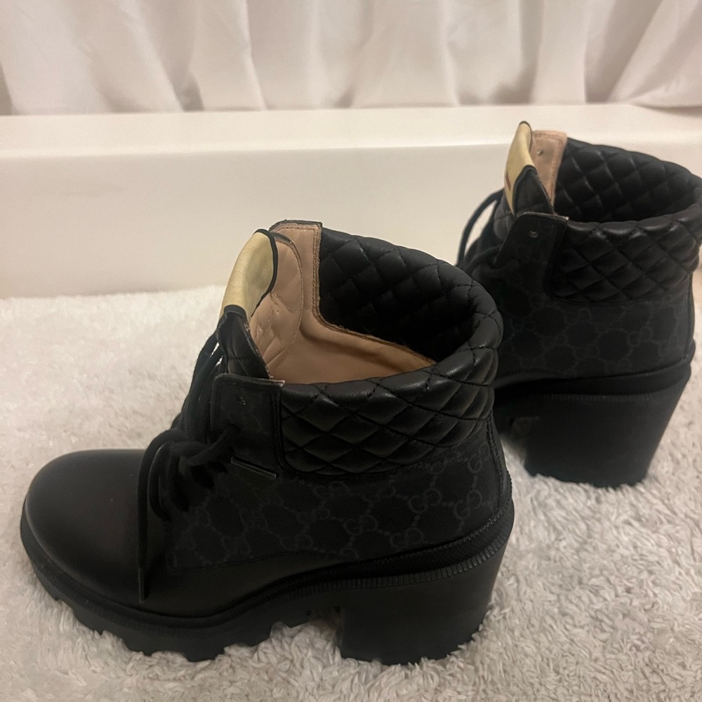 Gucci black ankle boots